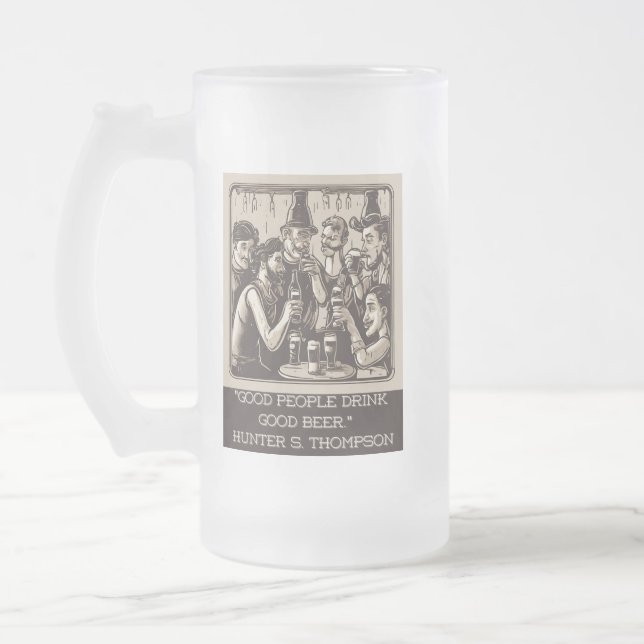 Bier-Angebote Mattglas Bierglas (Links)