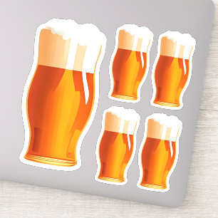 Bier Aufkleber