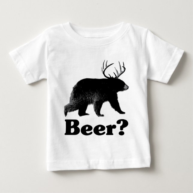 Bier? Baby T-shirt (Vorderseite)