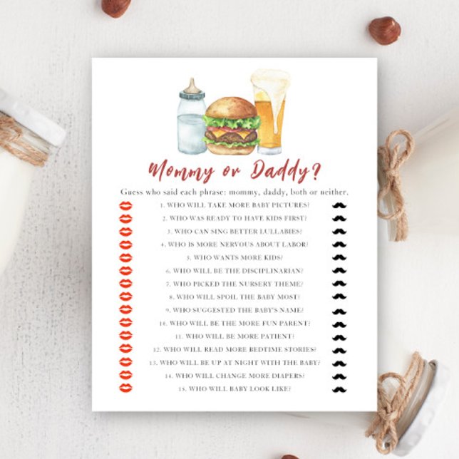 Bier-Babydusche - Mama- oder Papa-Spiel (Von Creator hochgeladen)