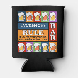 BIER Bar Pop Art kundenspezifische Monogramm Geträ Dosenkühler