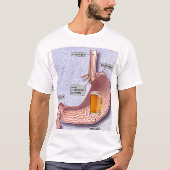 Bier-Bauch T-Shirt (Vorderseite)