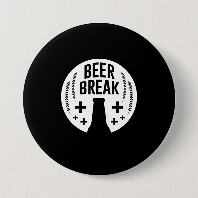 Bier Break Button (Vorderseite)