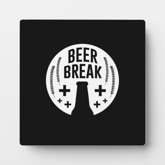 Bier Break Fotoplatte (Vorderseite)