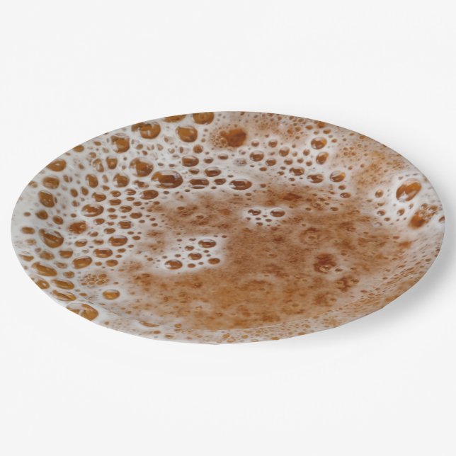 BIER BUBBLES PAPPTELLER (Schrägansicht)