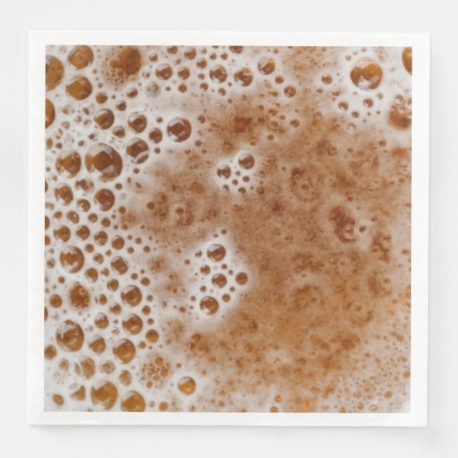 BIER BUBBLES SERVIETTE (Vorderseite)