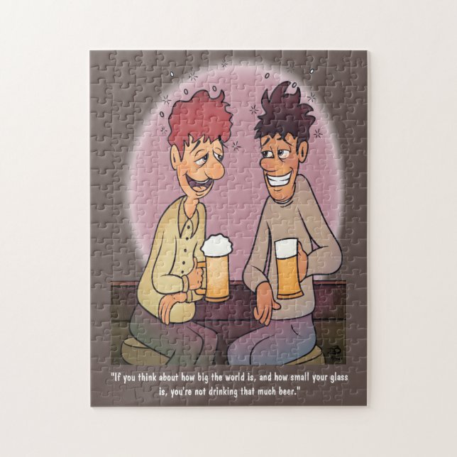 Bier Buddies 252 PC Jigsaw Puzzle (Vertikal)