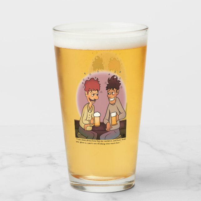 Bier Buddies Glass Glas (Vorne (Gefüllt))