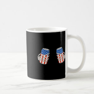Bier Can Skeleton Hand Funny 4. Juli Amerikaner Kaffeetasse
