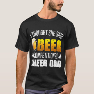 Bier Cool Cheer Vater Geschenk für Männer Funny Be T-Shirt
