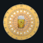 Bier-Dartscheibe Dartscheibe<br><div class="desc">Wer schlägt,  erhält das Bier ein!</div>