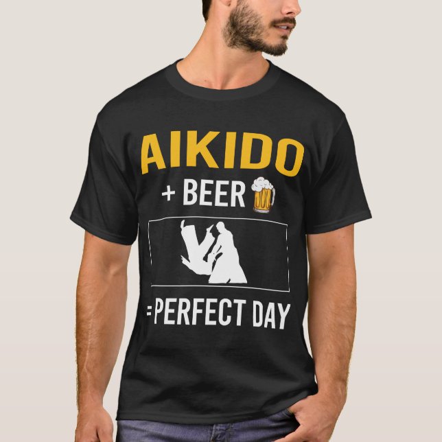 Bier Day Aikido T-Shirt (Vorderseite)
