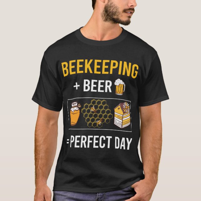 Bier Day Bienenzucht Bienenzucht T-Shirt (Vorderseite)