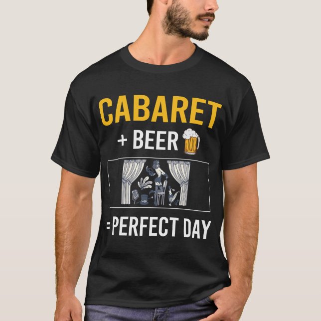Bier Day Cabaret T-Shirt (Vorderseite)
