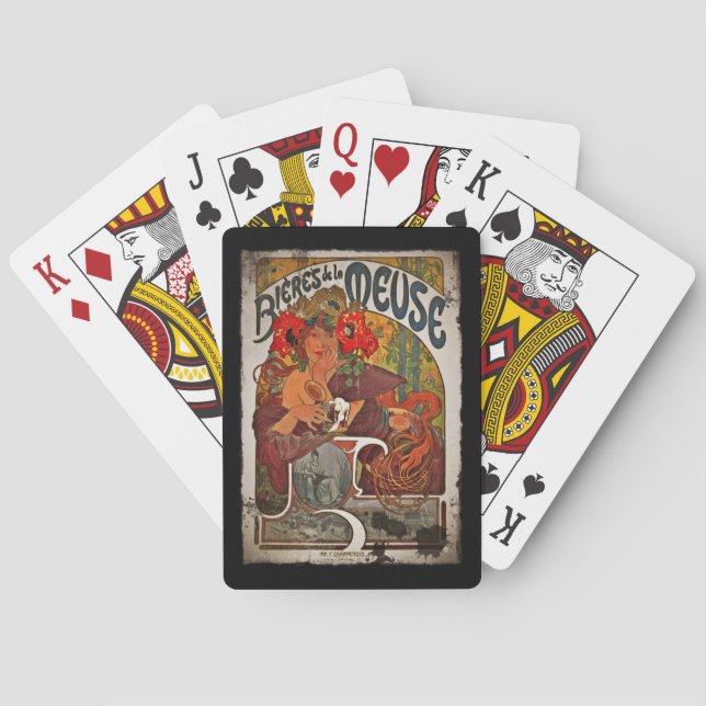 Bier der Maas Spielkarten (Rückseite)