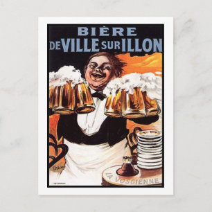 Bier der Stadt auf dem Illinois Postkarte