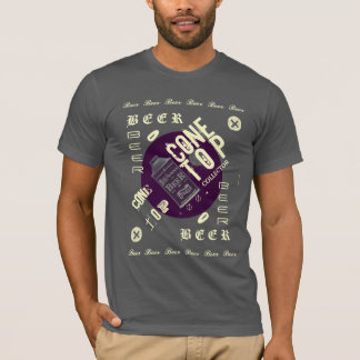 Bier-Dosen-Kegel-Spitzen-Kollektor T-Shirt