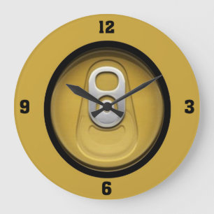 Bier dreißig große wanduhr