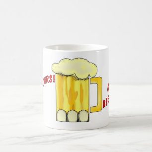 Bier dreißig kaffeetasse
