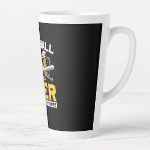 Bier Drinker Baseball Bier Spaß Geburtstag Milchtasse