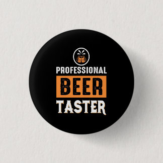 Bier Drinker Beruflich Bier Taster Button