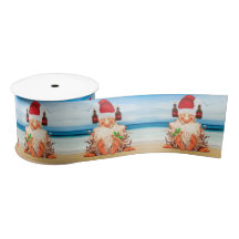 Bier Drinks Gnome am Strand Funny Christmas