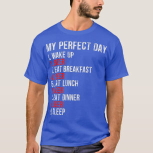 Bier Drinks Perfect Day Thirt Party T-Shirt