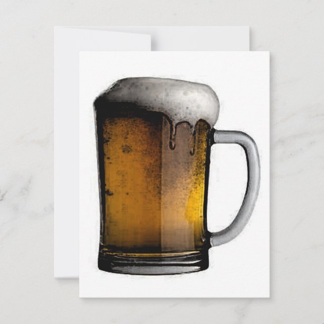 Bier-Einladung Einladung (Vorderseite)