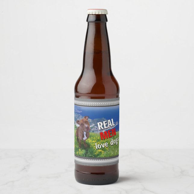 Bier-Etikett Bierflaschenetikett (Vorderseite)