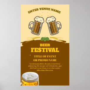 Bier Festival Custom Poster