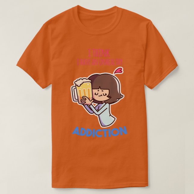 Bier für Frauen T-Shirt (Design vorne)
