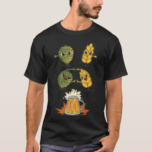 Bier Fusion Dance Funny Beer Joke Homebrew Beer Cr T-Shirt