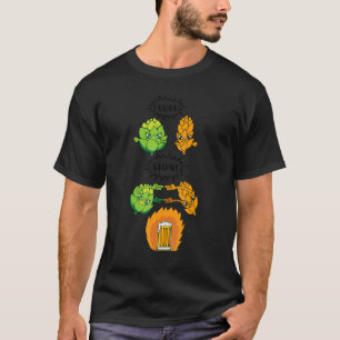 Bier Fusion Hopfen und Malt Fusion Herren Bier Dri T-Shirt