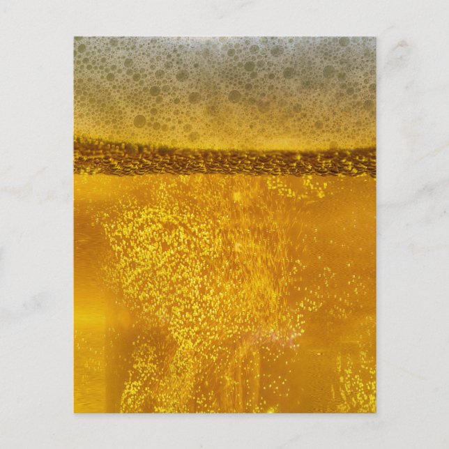 Bier Galaxy a Celestie Quenching Foam Flyer (Vorne)