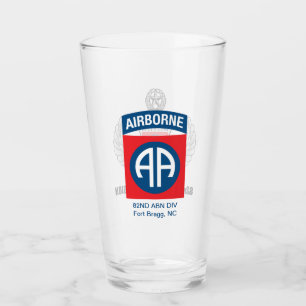 Bier-Glas der 82. Im Flugzeug Division Glas