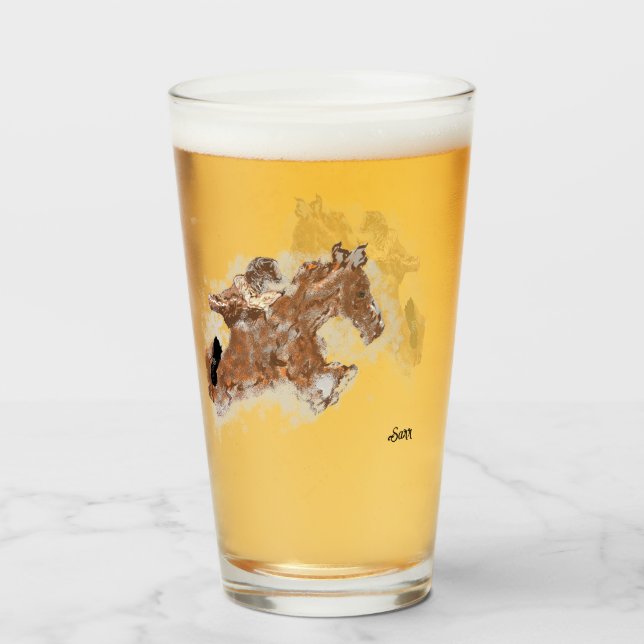 Bier Glass: Gewinner nehmen alles Glas (Rückseite (gefüllt))