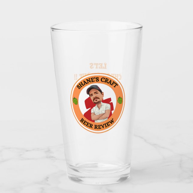 Bier Glass Glas (Vorderseite)