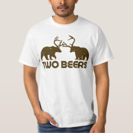 Bier, Hirsch, Bär. Funny Geschenk für Bierliebhabe T-Shirt