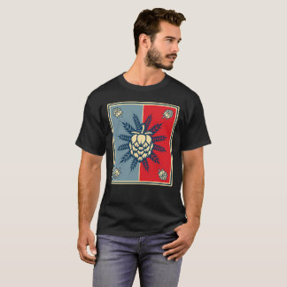 Bier Hopfen und Malz - einfach Wasser und Hefe hin T-Shirt