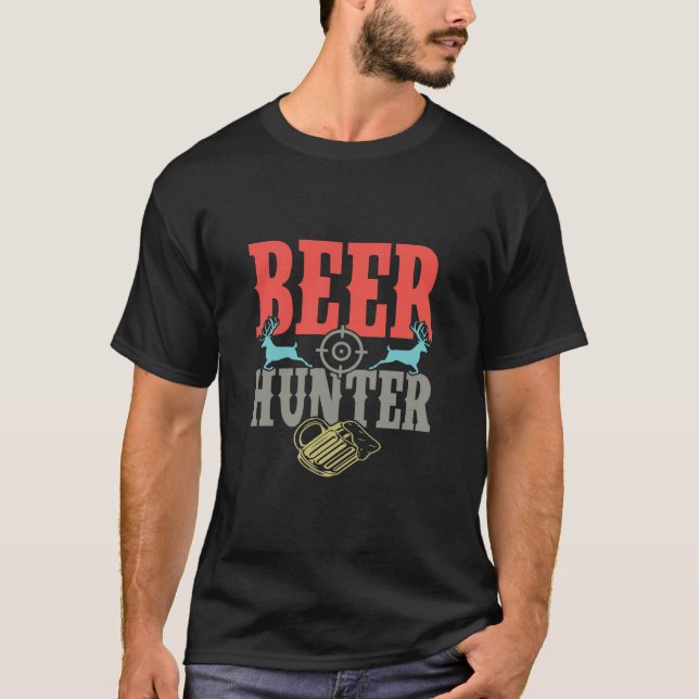 Bier Hunter T - Shirt (Vorderseite)