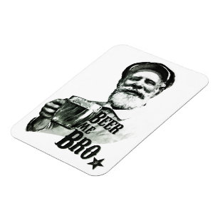 Bier ich Bro. Magnet