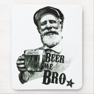 Bier ich Bro Mousepad
