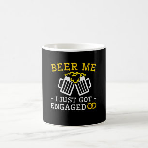 Bier ich got gerade Verlobungs-Bier-Liebhaber Kaffeetasse