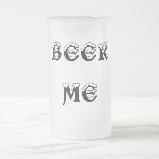 BIER ICH MATTGLAS BIERGLAS