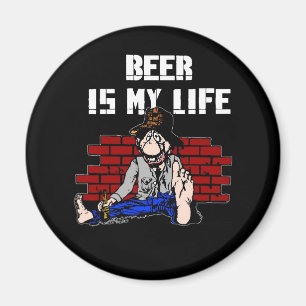 Bier ist meine Leben-Magneten Magnet