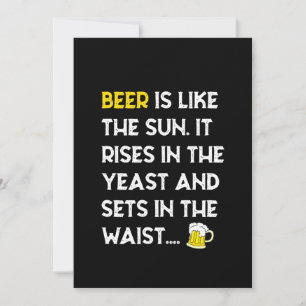 Bier ist wie sonnige Redewendungen Bier Spaß Save The Date