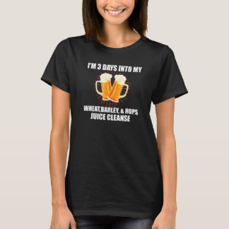 Bier Juice Cleanse Ideal für Vater T-Shirt