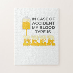 Bier Lover Gift Mein Bluttyp ist Biergeschenk