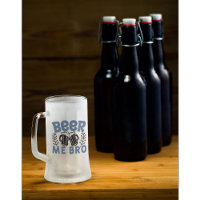 Bier Me Bro Mattierte Bier Tasse