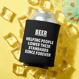 Bier - Menschen helfen, ihren Standard zu senken Dosenkühler